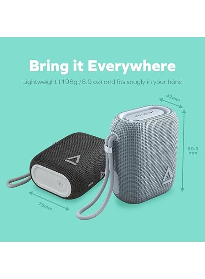 Creative MUVO Flex Portable Waterproof Bluetooth 5.3 Speaker with Auracast, Up to 10 Hours of Battery Life, IP67 Waterproof, and Powerful Bass Performance - Image 4