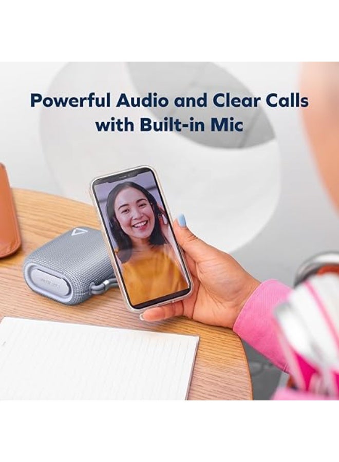 Creative MUVO Flex Portable Waterproof Bluetooth 5.3 Speaker with Auracast, Up to 10 Hours of Battery Life, IP67 Waterproof, and Powerful Bass Performance - Image 3