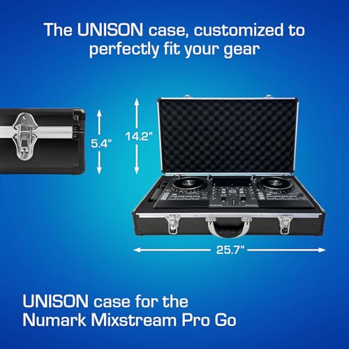 ANALOG CASES Numark Mixstream Pro Go Case - Ultra-Lightweight UNISON Hard Case - Image 4