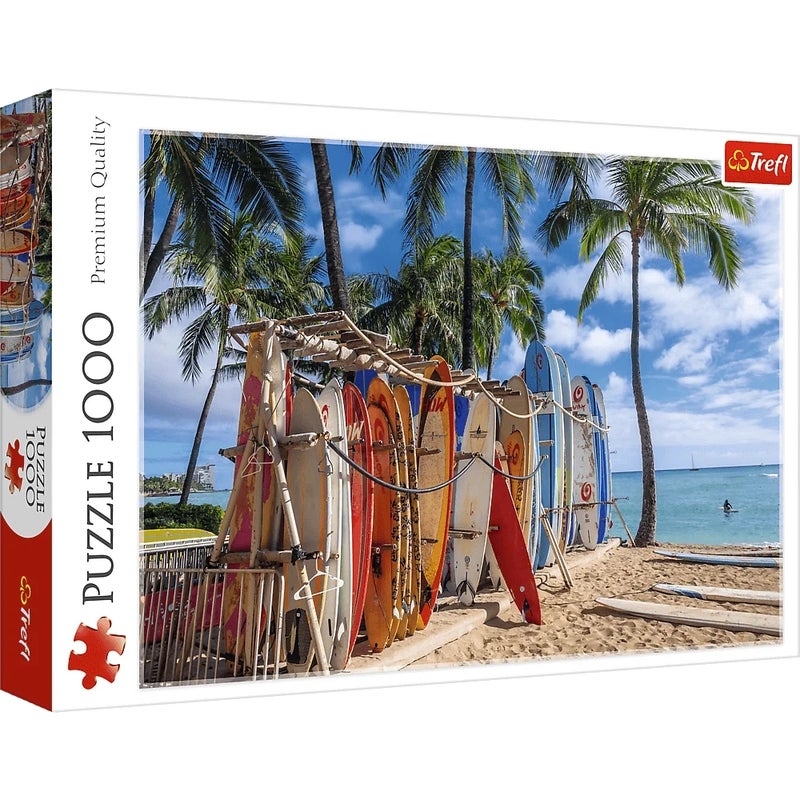 تريفل بازل شاطئ وايكيكي، هاواي 1000 قطعة - 10742 - Image 1