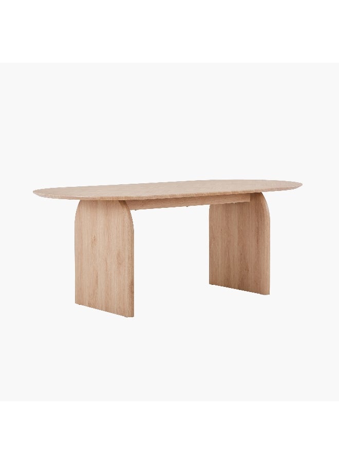 Home Box Hemisphere Oval 6 - Seater Dining Table Set  - Image 4