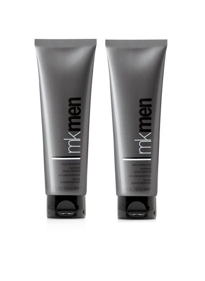Mary Kay Mk Men Daily Facial Wash Cleanser 3.3 Fl. Oz. / 95 Ml 2 Pack  - Image 1