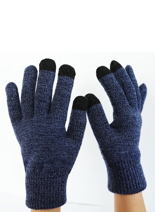 قفازات الشتاء للرجال والنساء، دافئة ومقاومة للانزلاق مع لمسة لمس الشاشة للجري والتزلج والمشي لمسافات طويلة - Image 4