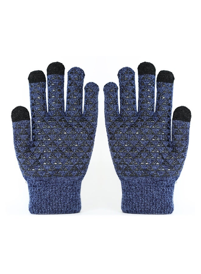 قفازات الشتاء للرجال والنساء، دافئة ومقاومة للانزلاق مع لمسة لمس الشاشة للجري والتزلج والمشي لمسافات طويلة - Image 1