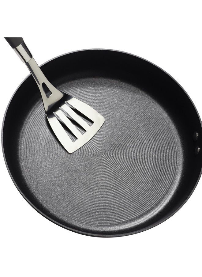 Circulon Circulon Symmetry Hard Anodized Nonstick Frying Pan Set / Skillet Set - 10 Inch and 12 Inch, Black  - Image 5