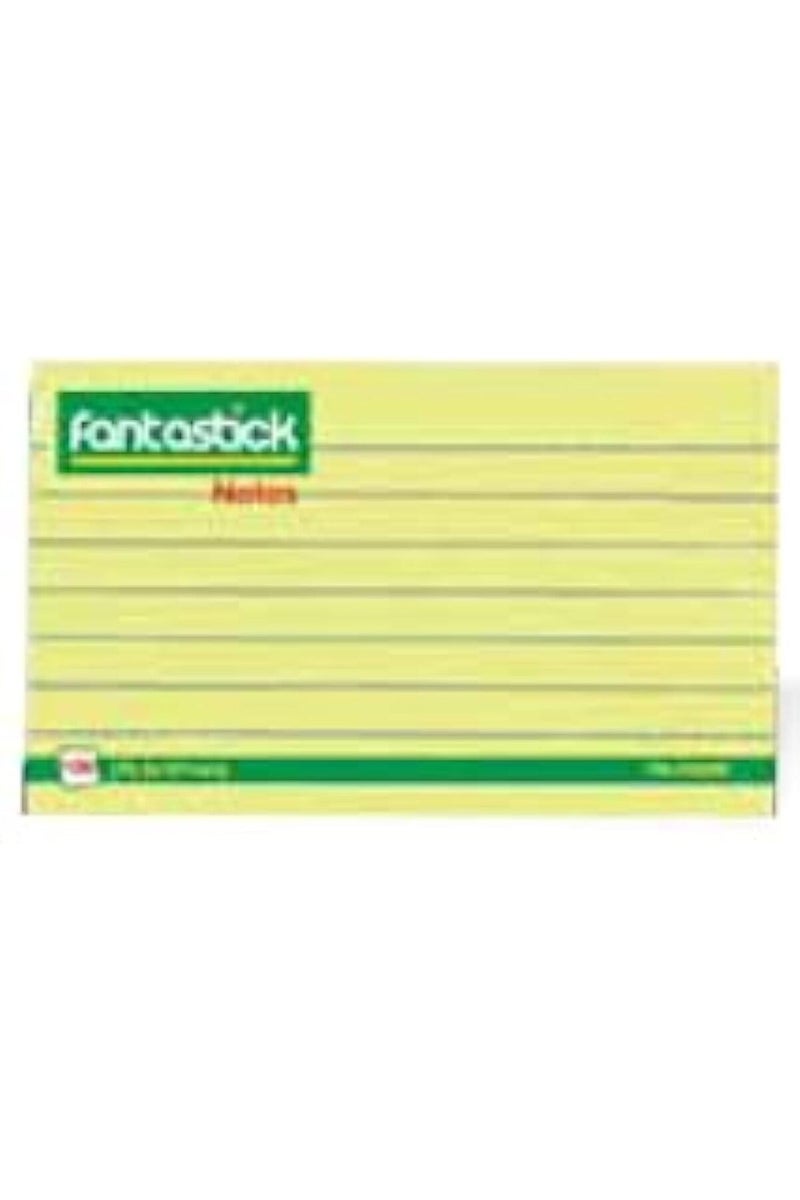 Fantastick Post It Pad Sticky Notes, 3-Inch x 5-Inch, Yellow - Image 2