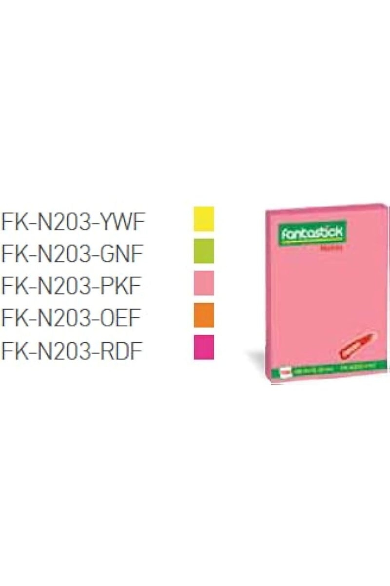 Fantastick Post It Pad Sticky Notes, 3-Inch x 5-Inch, Yellow - Image 4