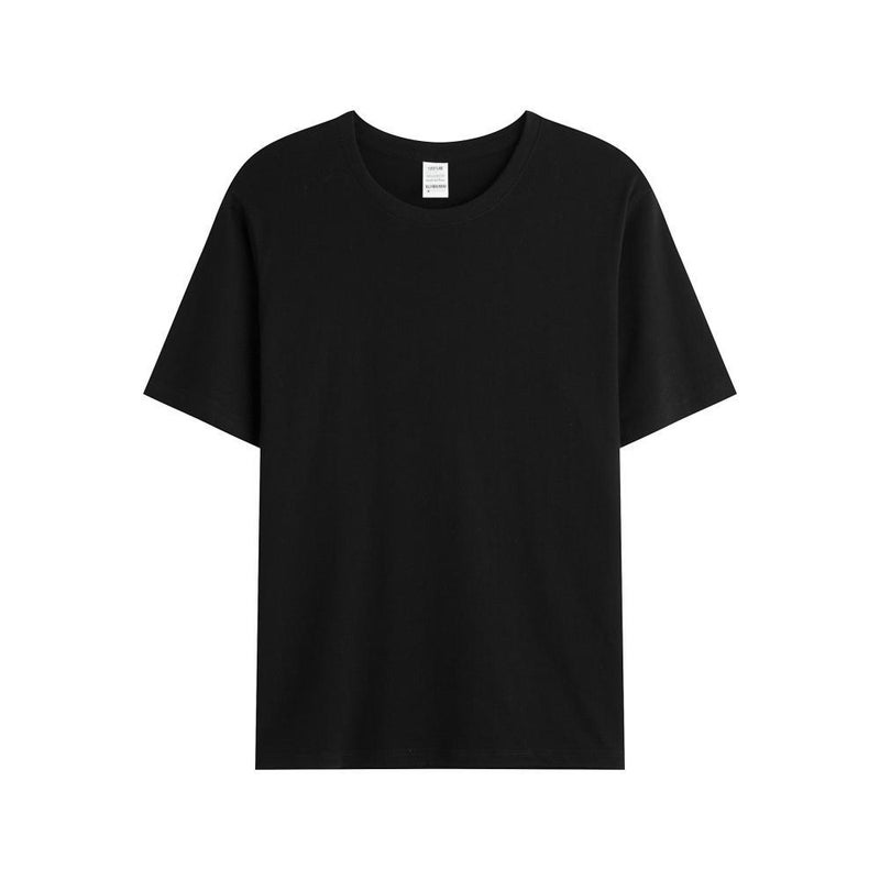 European Size Men'S T-Shirt Combed Cotton Pure Cotton T-Shirt Men'S Fashion Round Neck Men'S Short-Sleeved Clothes Men'S Printable Pattern - Image 3