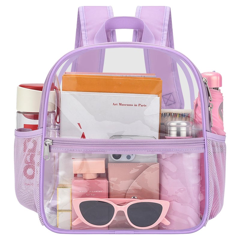 Oraben Small Clear Backpack for Stadium Events Stadium Backpack Waterproof 12x6x12 Clear Bag for Adult Concert Sport Work - Image 4