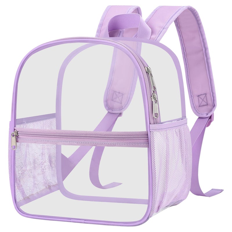 Oraben Small Clear Backpack for Stadium Events Stadium Backpack Waterproof 12x6x12 Clear Bag for Adult Concert Sport Work - Image 1