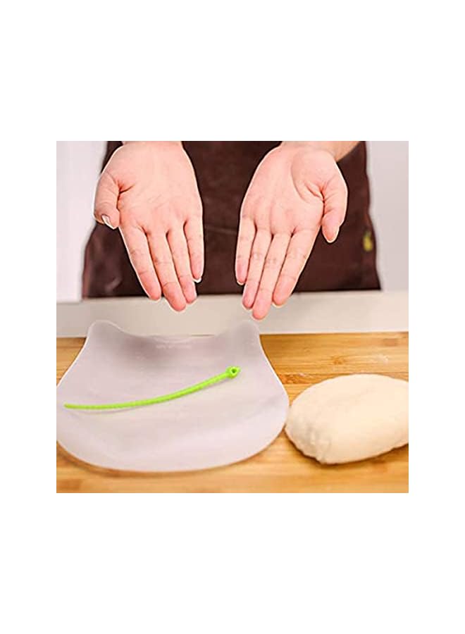 KASTWAVE Silicone Kneading Dough Bag for Kitchen Tool, Versatile Dough Mixer for Bread, Pastry, Pizza & Tortilla, Premium Silicone Bakeware, Multifunctional Food Storage Container Cooking Tool - Image 2