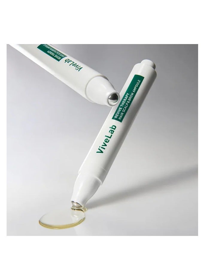 Vivelab Revive Therapy Hair Scalp & Brow Ampoule 15ml - Image 2