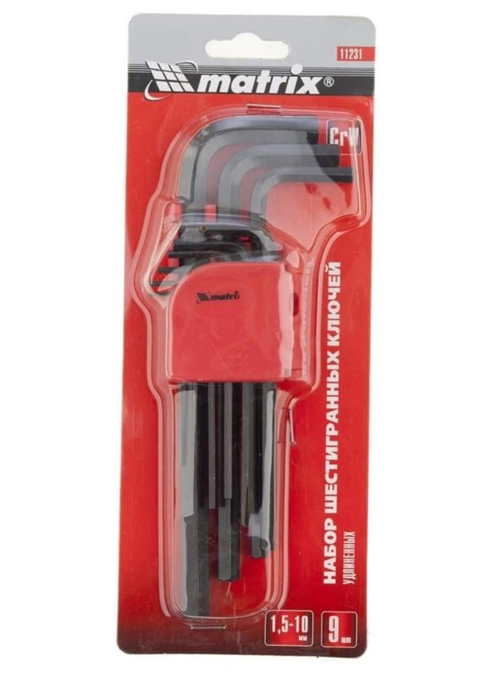 mtx - Hex Key Set - 9 Pieces (1.5-10 mm) - Image 3