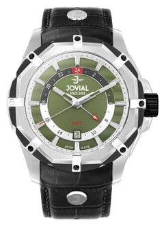 Jovial JOVIAL 12040GSLQ19, GMT, MERIDIAN COLLECTION combines precision and global versatility with its GMT function, perfect for those who navigate time across borders.  - Image 1