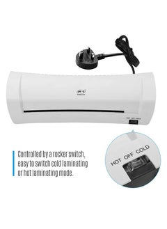 OSMILE OSMILE SL200 A4 Laminator Machine, Hot and Cold Lamination, Dual Rollers, Fits A4/A5/A6, for Documents, Photos, Cards – Home, School, Office Use  - Image 4
