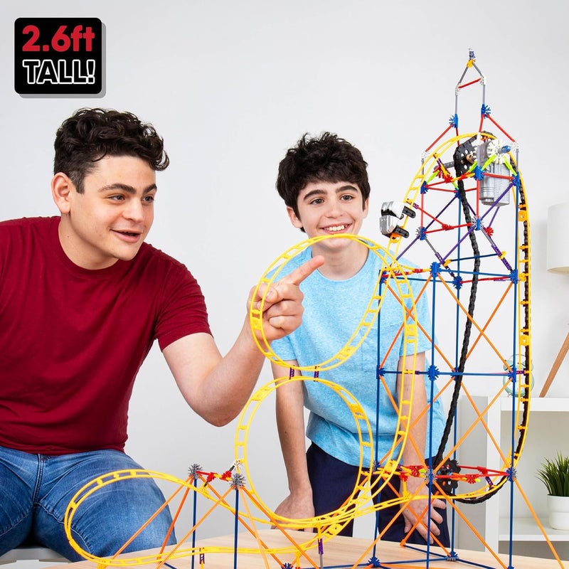 K'NEX - Amazin' 8 Coaster ‚ STEM Building Set, Kid Construction, Creative Play Toy‚ Ages 9+ - Image 4