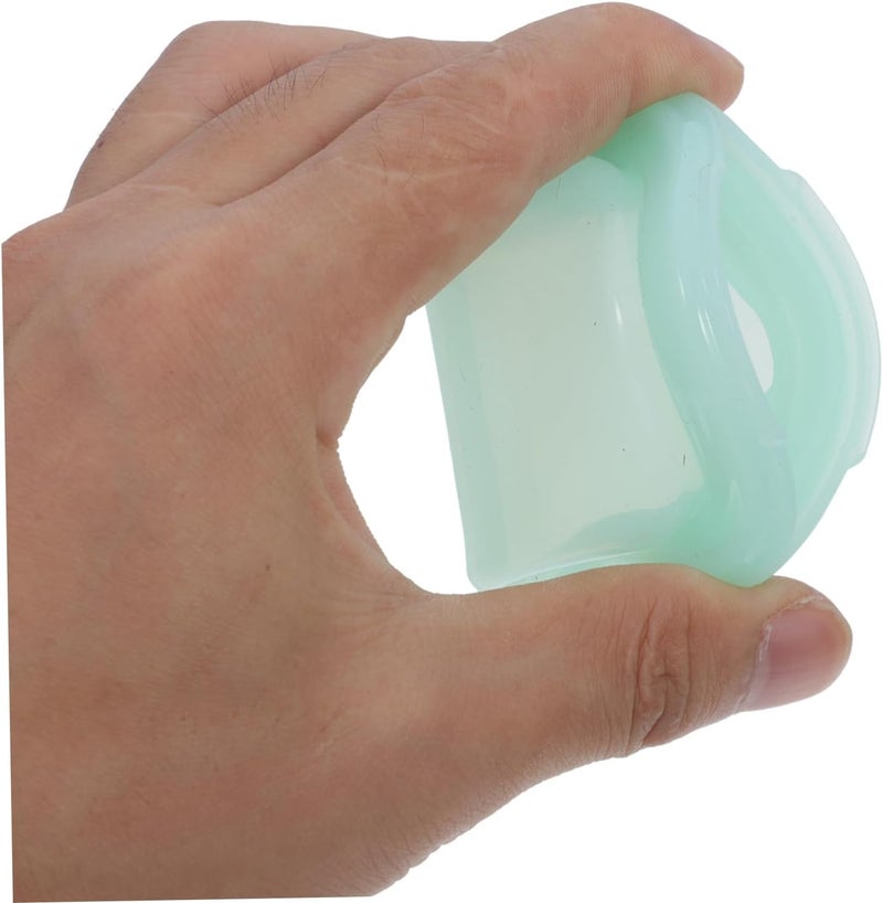 Small Medicine Pouch Portable Silicone Travel Organizer for Medication Reusable Silicone Pouch Window - Image 3