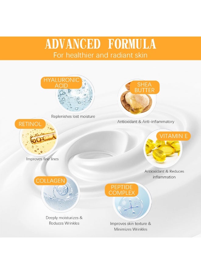 LANEMAY Shea Butter Formula Raw African Shea Butter Balm, Nourishing Body Moisturizer for Rough, Dry Skin, 7.25 Ounces - Image 2