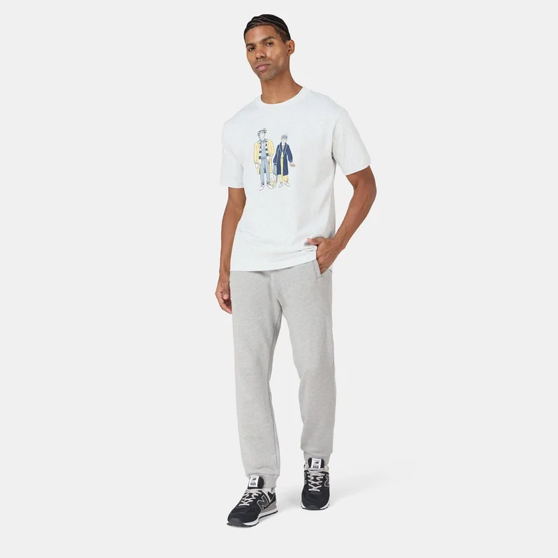 New Balance Grey Men's Athletics Never Age Graphic T-Shirt for Men | Best Price UAE
