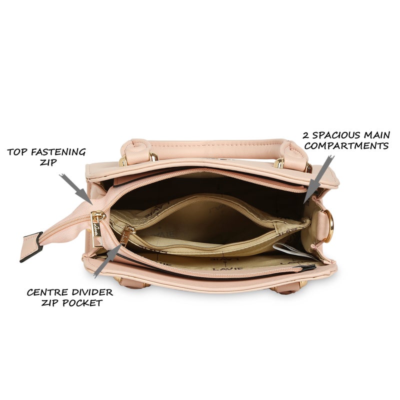 Lavie Women's Ushawu Small Satchel (Lt Pink) - Image 3