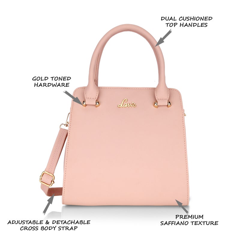 Lavie Women's Ushawu Small Satchel (Lt Pink) - Image 4