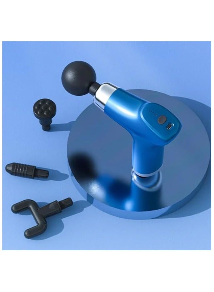 Cy-001 Rechargeable Mini Facial Massager, Deep Tissue Massager with 6 Speed ​​Settings, Handheld for Back and Neck Pain Relief - Image 4