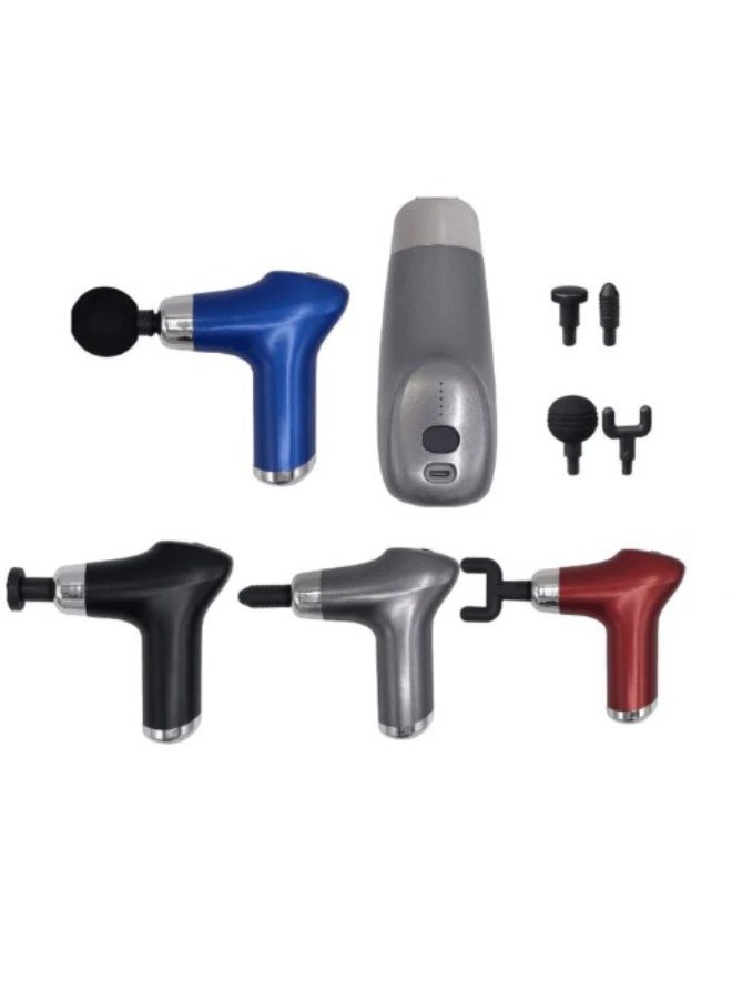 Cy-001 Rechargeable Mini Facial Massager, Deep Tissue Massager with 6 Speed ​​Settings, Handheld for Back and Neck Pain Relief - Image 1