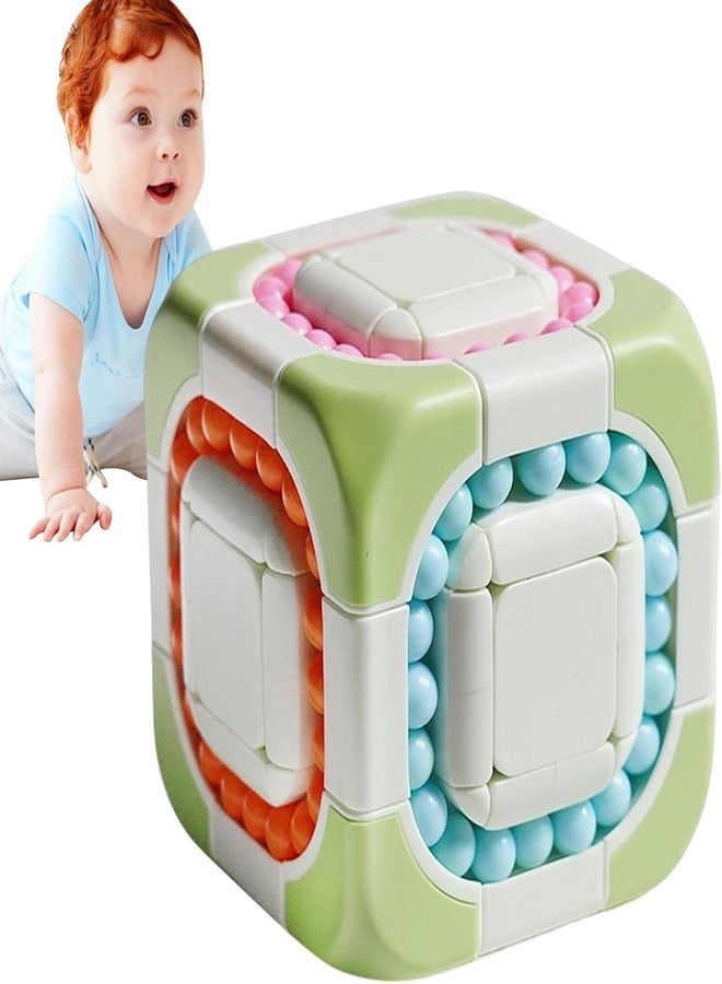 NVF Toys Educational Magic Cube Puzzle Toy, Rotating Beads Maze, Early Learning Development Game for Kids - Image 1