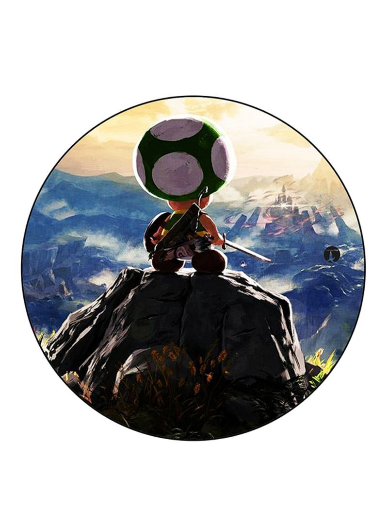 RKN Video Game Super Mario Printed Mouse Pad  Multicolour