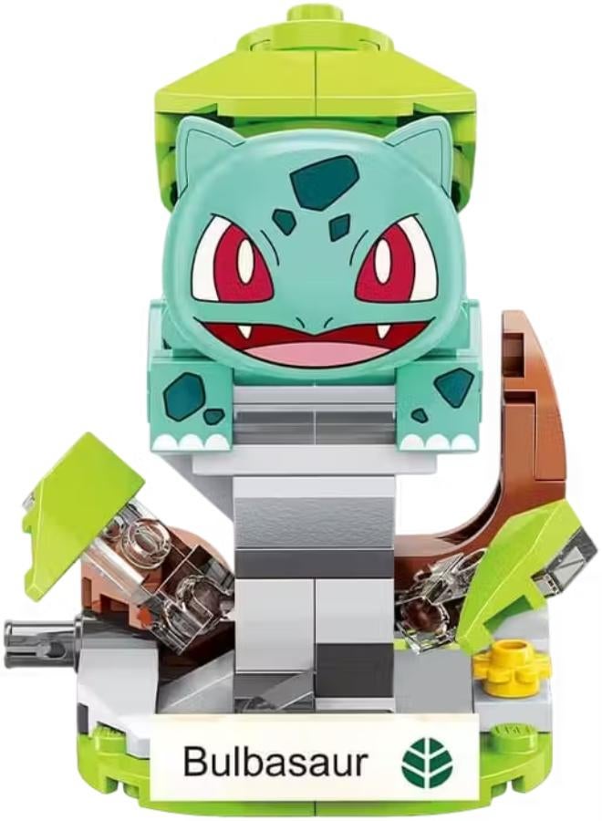 Qman - Keeppley Building Blocks - Pokemon - Mini Bulbasaur - 74Pcs
