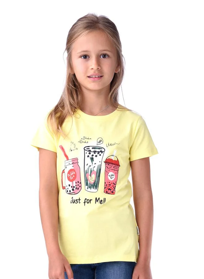 victor and jane victor and jane Bubble Tea Graphic Print T-Shirt