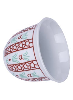 CMP a cup of Arabic coffee, Traditional palm leaf coffee cup, Red, capacity100ml  - Image 4
