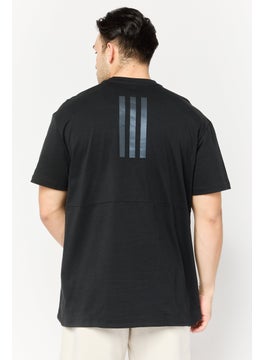 Adidas Men Regular Fit Short Sleeve Terrex Outdoor T-Shirt, Black  - Image 4