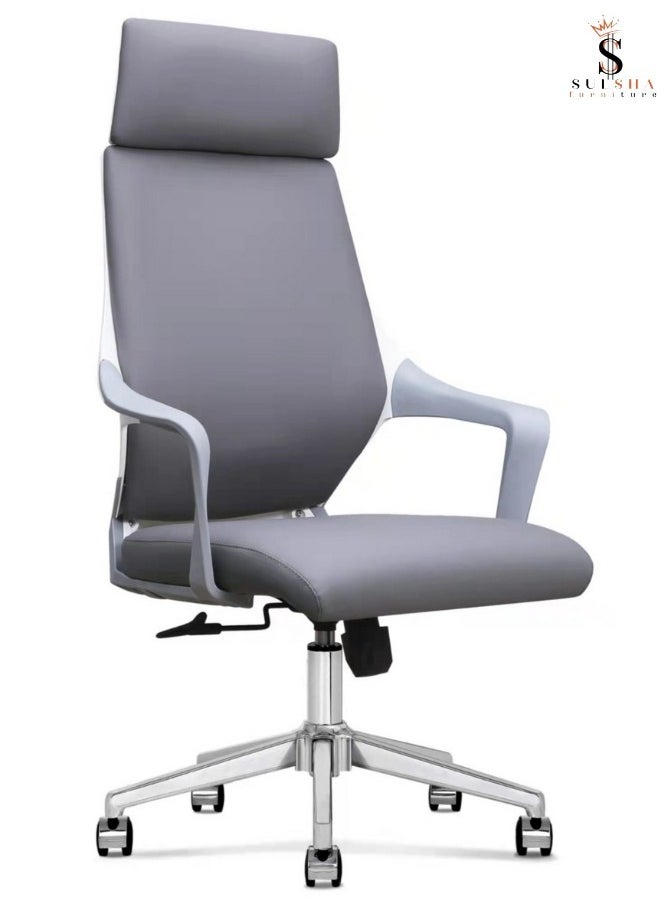 ALWASIT HOME High Back Home Office Desk Chair Ergonomic Office Chairs, Mesh Desk Chair with Head Rest, Adjustable Seat Height 