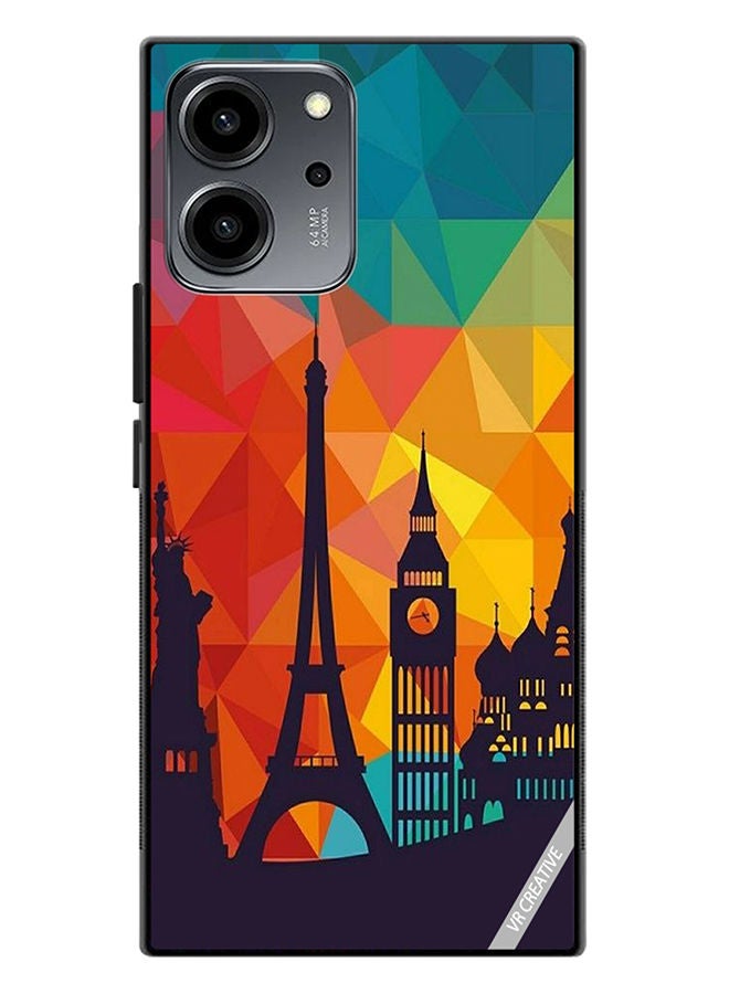 VR CREATIVE Protective Case Cover For Honor 80 SE Multicolour Design - Image 1