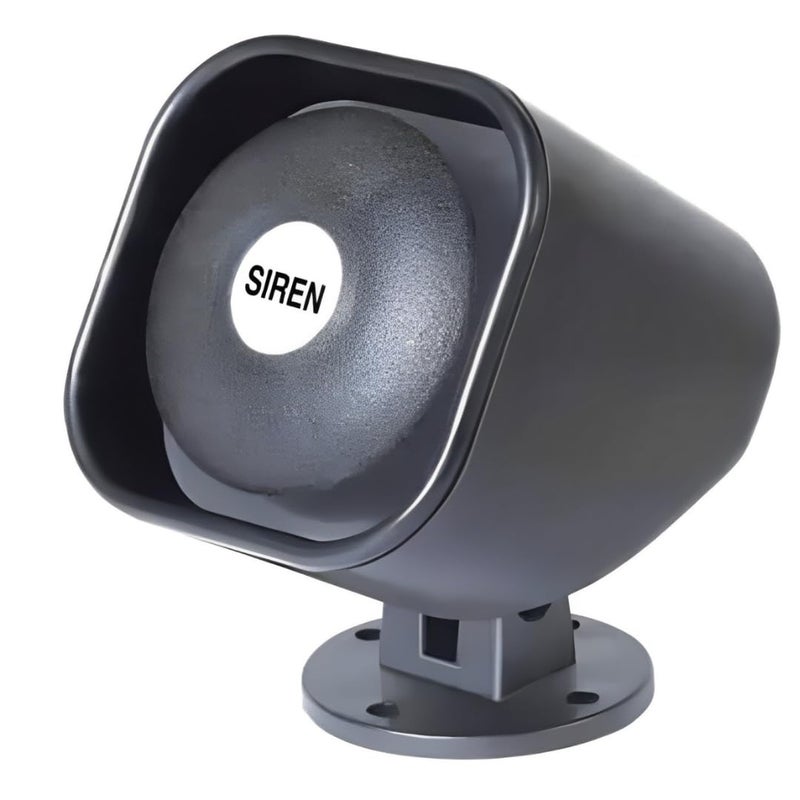 Quick Sense (QS-H2) 220V - 110dB Industrial Hooter Security Siren Alarm | Loud Buzzer for Banks, Hospitals, Mines, Hooter System | Police Siren for Car, Bike | Home Security Alarm - Image 1