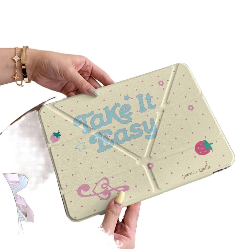 DGG حافظة آيباد ذكية متوافقة مع iPad Air باللون - Y - Image 3