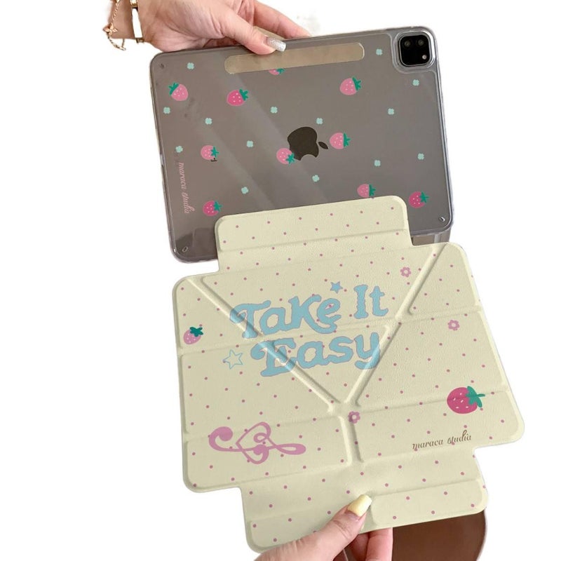 DGG حافظة آيباد ذكية متوافقة مع iPad Air باللون - Y - Image 1
