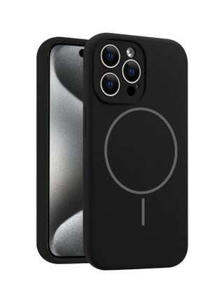 Silicon cover Compatible with iPhone 13 pro max  Case, Liquid Silicone Case, Full Body Protective Cover, Shockproof, Slim Phone Case, Anti-Scratch Soft Microfiber Lining – Black - pzsku/Z88A2C6AA6D17CACC20B4Z/45/1744130454/a58aed75-d683-43e3-ab94-a13488e8c995