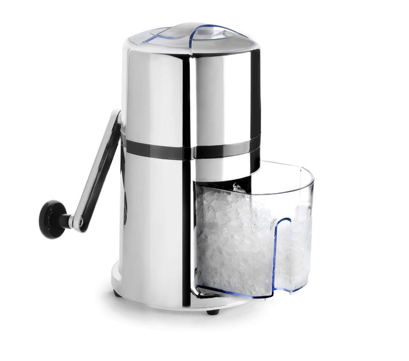ibili Ice Crusher 16x26 cm, Stainless Steel, Silver/Black, 16 x 16 x 26 cm - Image 1