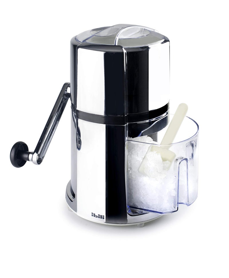 ibili Ice Crusher 16x26 cm, Stainless Steel, Silver/Black, 16 x 16 x 26 cm - Image 2