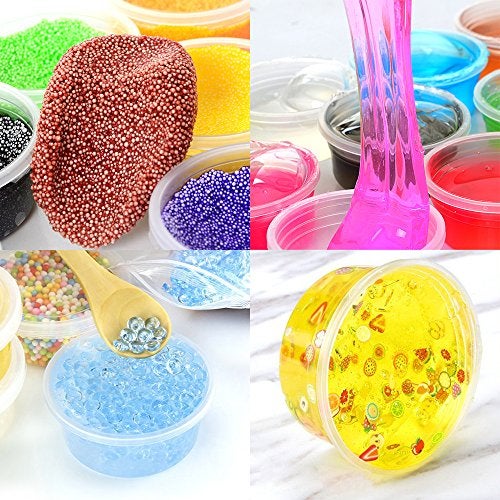 Augshy 40 Pack Small Slime Containers with Lids, Jello Shot Cups Condiment Containers Plastic Portion Cups with Lids for Salad Dressing Food Storage Containers(4 oz) - Image 5