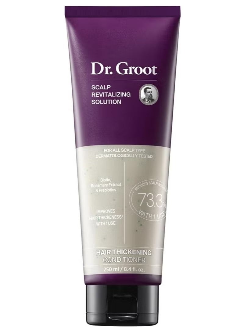 Dr.Groot Hair Thickening Conditioner For Hair loss, Thinning Hair, Korean Hair Care, Biotin Scalp Treatment, Clinically Tested, Thicker Hair, Reduces Oil - Image 1