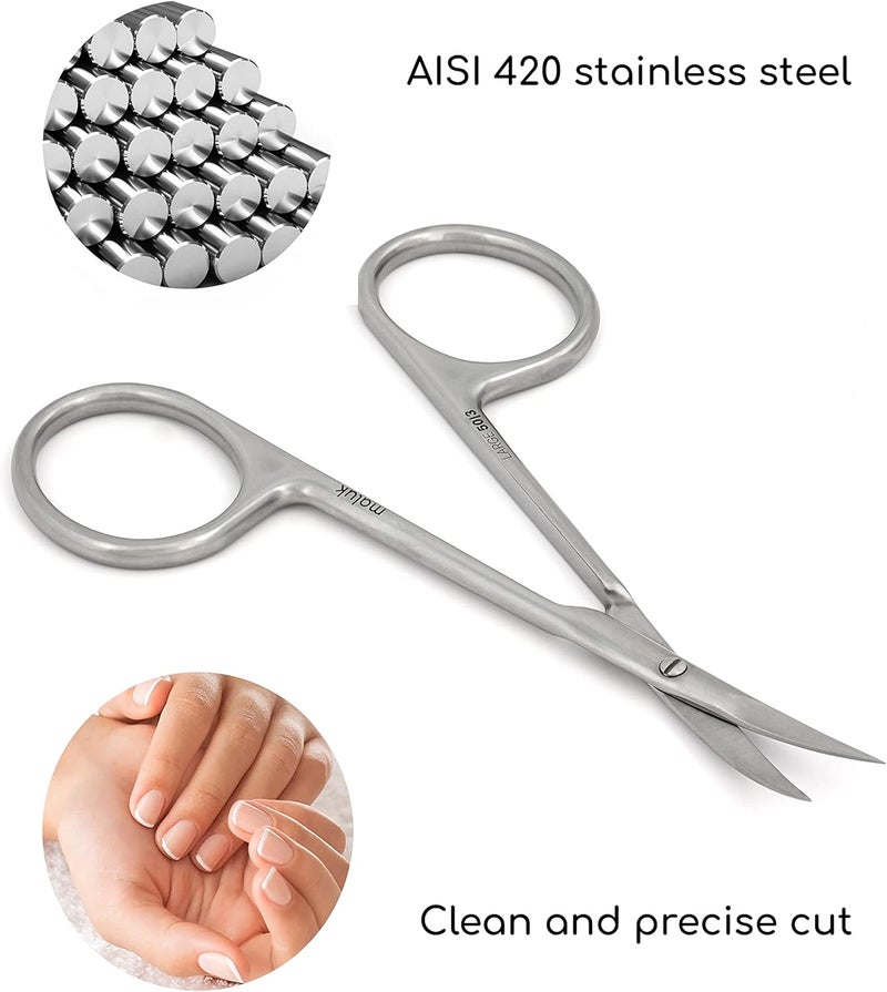 Maluk Professional Cuticle Scissors Large - Image 4