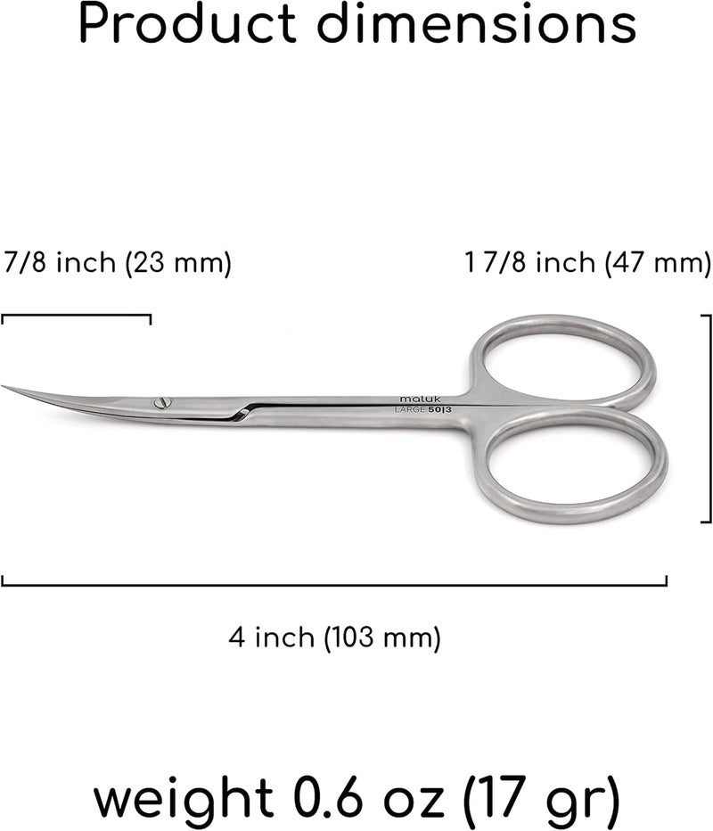 Maluk Professional Cuticle Scissors Large - Image 3