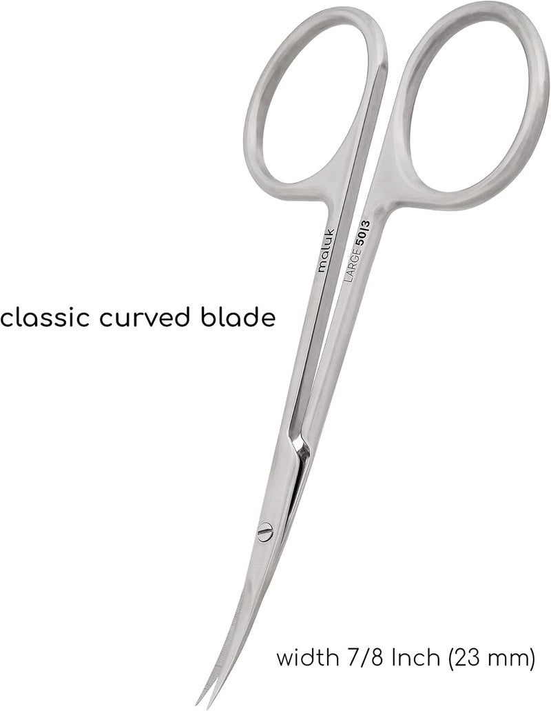 Maluk Professional Cuticle Scissors Large - Image 2