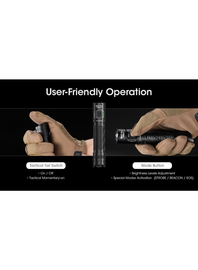 Nitecore Flashlight MH12 Pro - Image 4