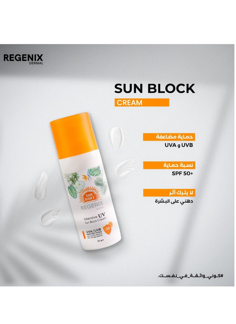 Regenix daily routine from Regenix  face Cleaner and Sunblock and  Skin Cream  - Image 5