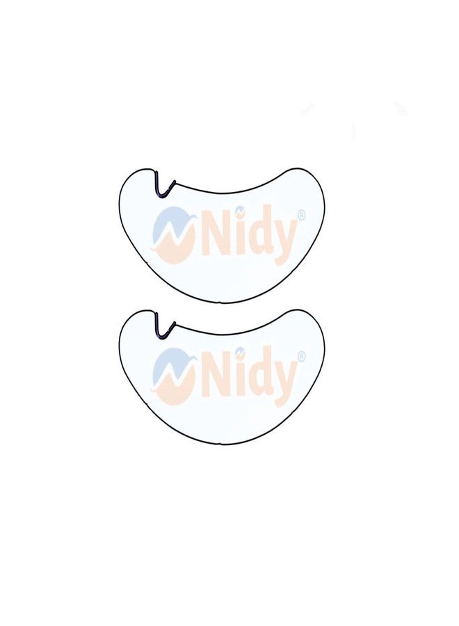 NIDY® Biodegradable Eye Mask Sheets DIY Pack of 100 | 100% Skin-Friendly Viscose Spunlace Non-Woven Cloth for Under Eye Treatment, Dark Circles, Puffiness, Skincare with Serums, Oils, Essential Oils - Image 1