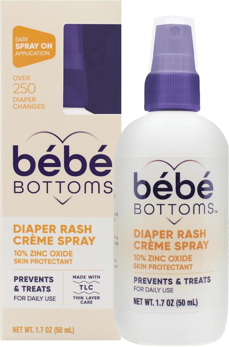 Taro Bébé Bottoms Diaper Rash Cream Spray - Image 1
